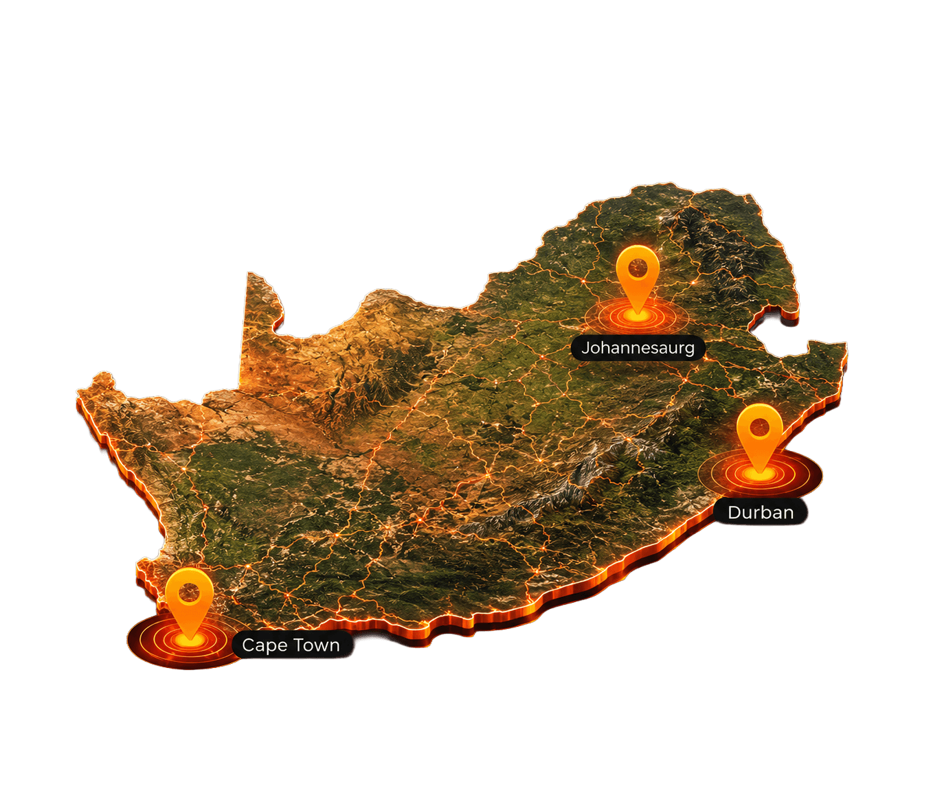 South Africa Map